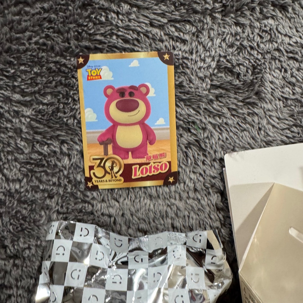 Disney Pixar Toy Story 30 Years Miniso Blind Box Lotso Figure Sealed Bag - Picture 2 of 4